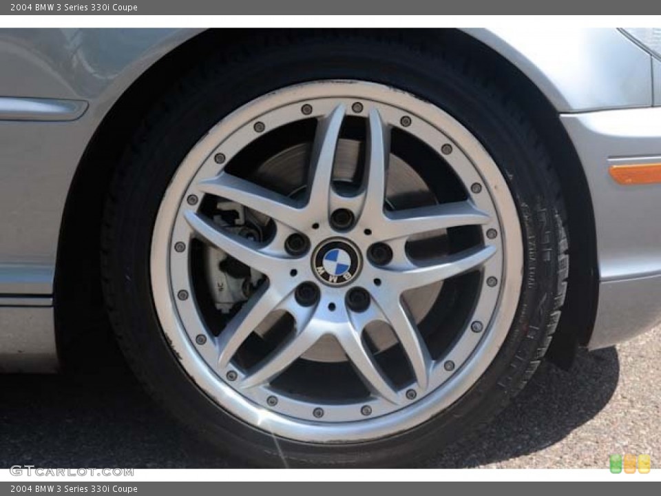 2004 BMW 3 Series 330i Coupe Wheel and Tire Photo #67294085