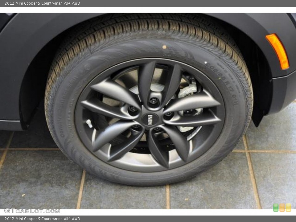 2012 Mini Cooper S Countryman All4 AWD Wheel and Tire Photo #67297604