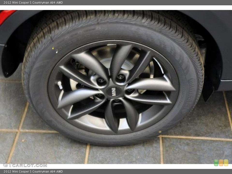 2012 Mini Cooper S Countryman All4 AWD Wheel and Tire Photo #67297610