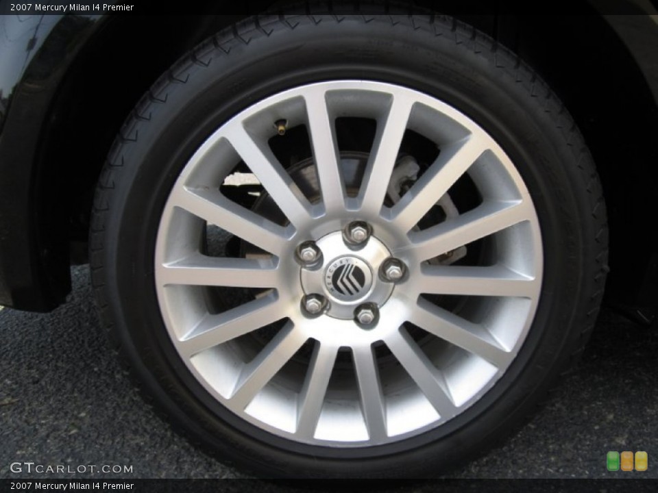 2007 Mercury Milan I4 Premier Wheel and Tire Photo #67303919