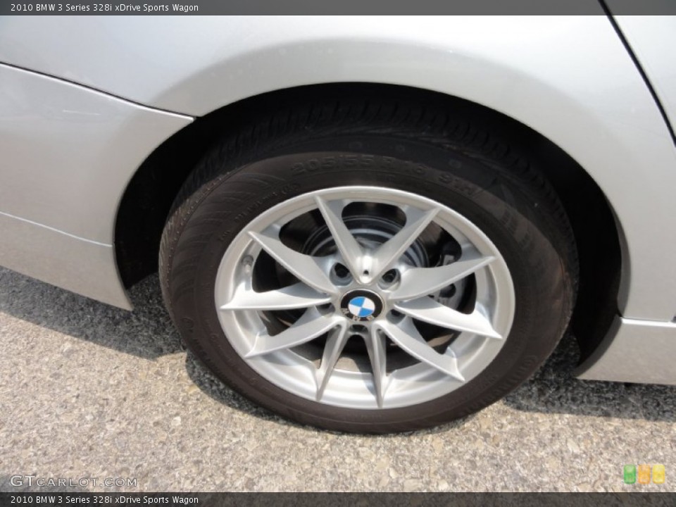 2010 BMW 3 Series 328i xDrive Sports Wagon Wheel and Tire Photo #67306418