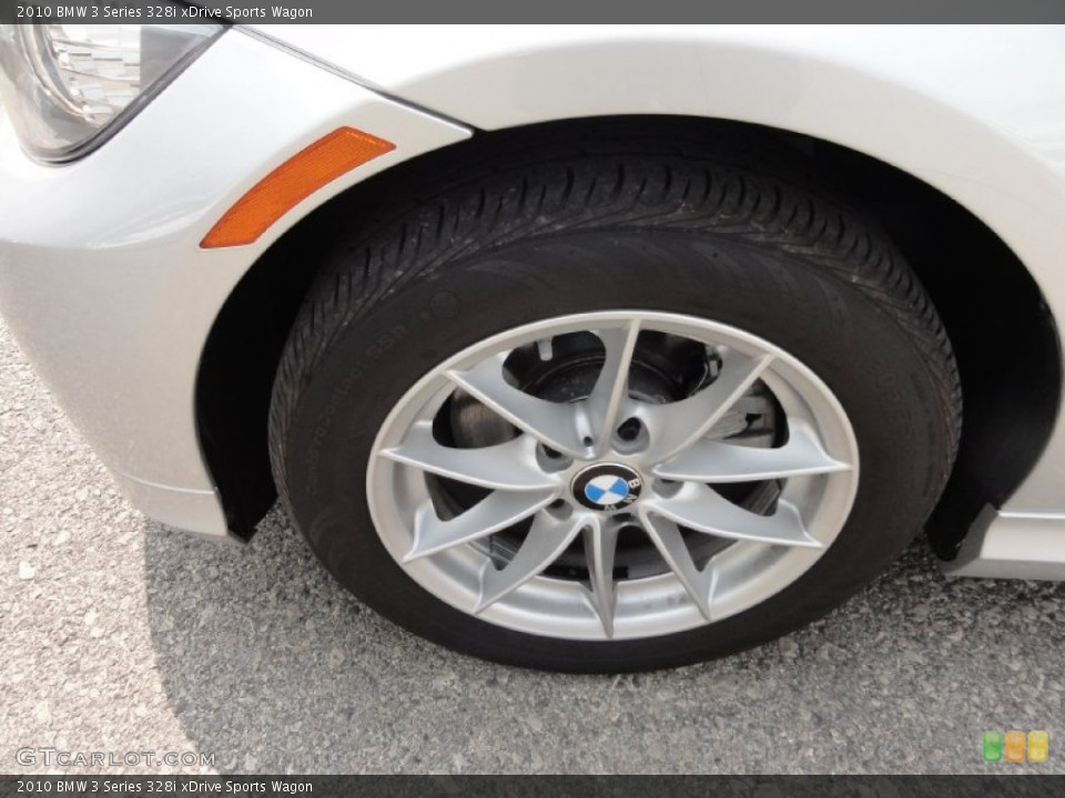 2010 BMW 3 Series 328i xDrive Sports Wagon Wheel and Tire Photo #67306463