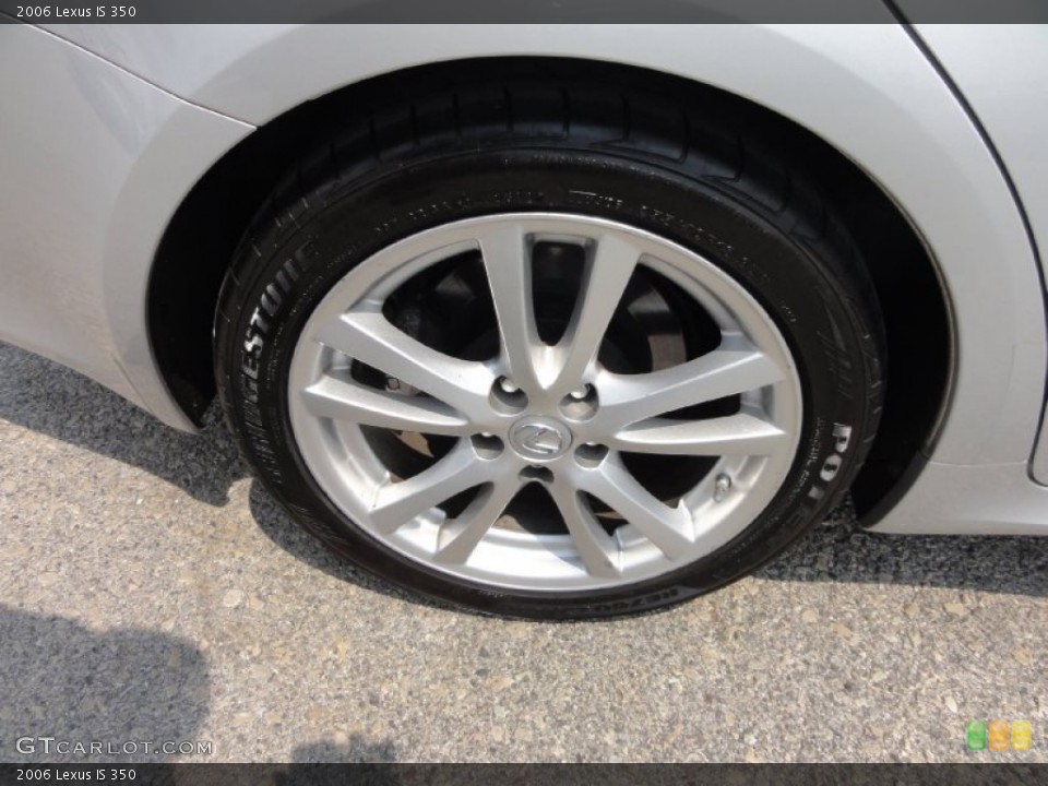 2006 Lexus IS 350 Wheel and Tire Photo #67309025