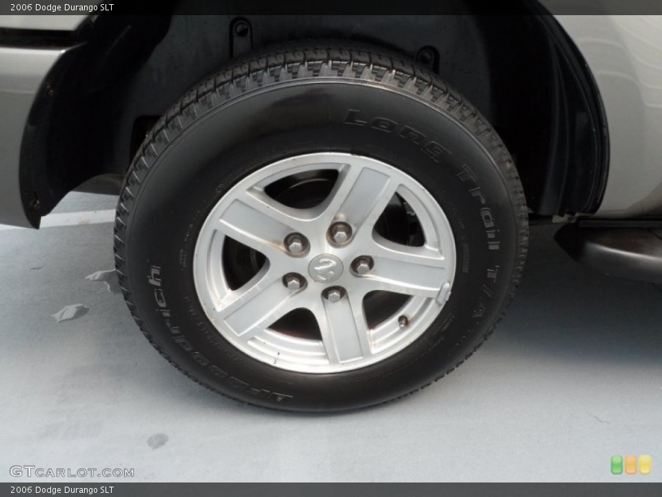 2006 Dodge Durango SLT Wheel and Tire Photo #67309526
