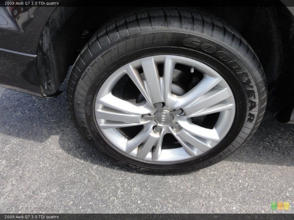 2009 Audi Q7 3.0 TDI quattro Wheel and Tire Photo #67310720