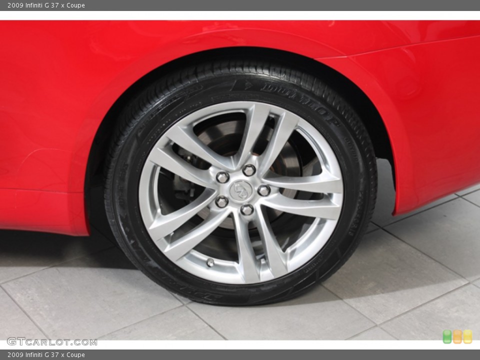 2009 Infiniti G 37 x Coupe Wheel and Tire Photo #67313891
