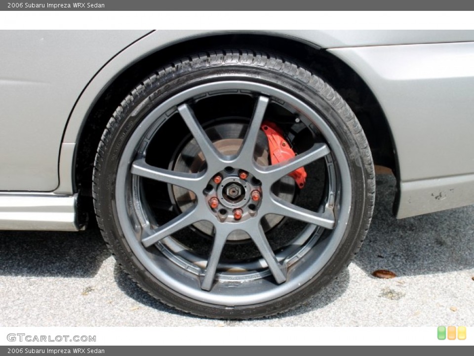 2006 Subaru Impreza WRX Sedan Wheel and Tire Photo #67336103
