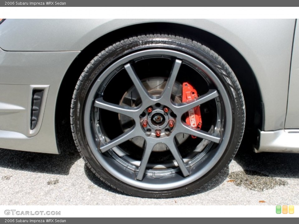 2006 Subaru Impreza WRX Sedan Wheel and Tire Photo #67336106