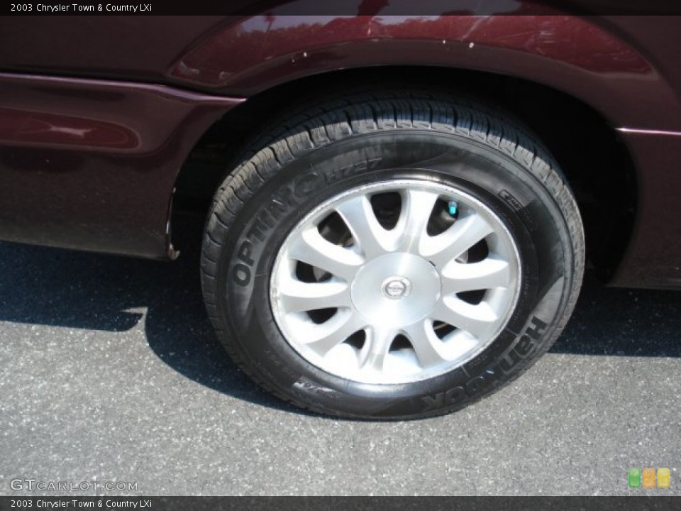 2003 Chrysler Town & Country LXi Wheel and Tire Photo #67337996 | GTCarLot.com Tires For 2003 Chrysler Town And Country