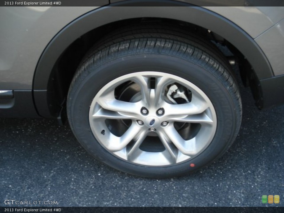 2013 Ford Explorer Limited 4WD Wheel and Tire Photo #67338491