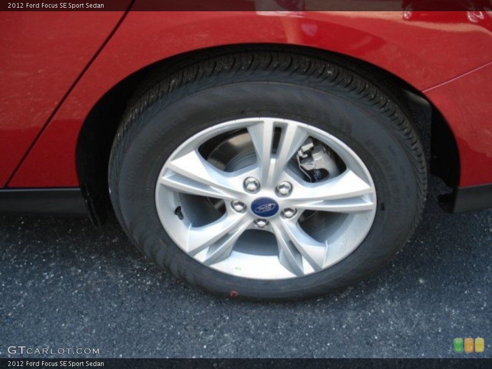 2012 Ford Focus SE Sport Sedan Wheel and Tire Photo #67338611