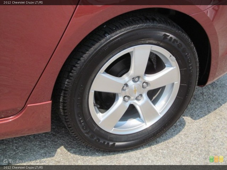 2012 Chevrolet Cruze LT/RS Wheel and Tire Photo #67344178