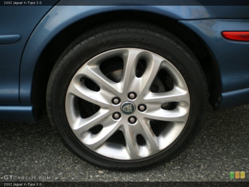 2002 Jaguar X-Type 3.0 Wheel and Tire Photo #67344221