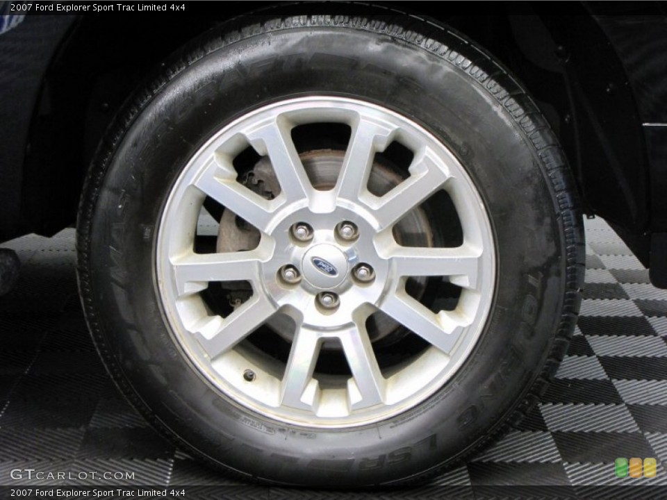 2007 Ford Explorer Sport Trac Limited 4x4 Wheel and Tire Photo #67347926