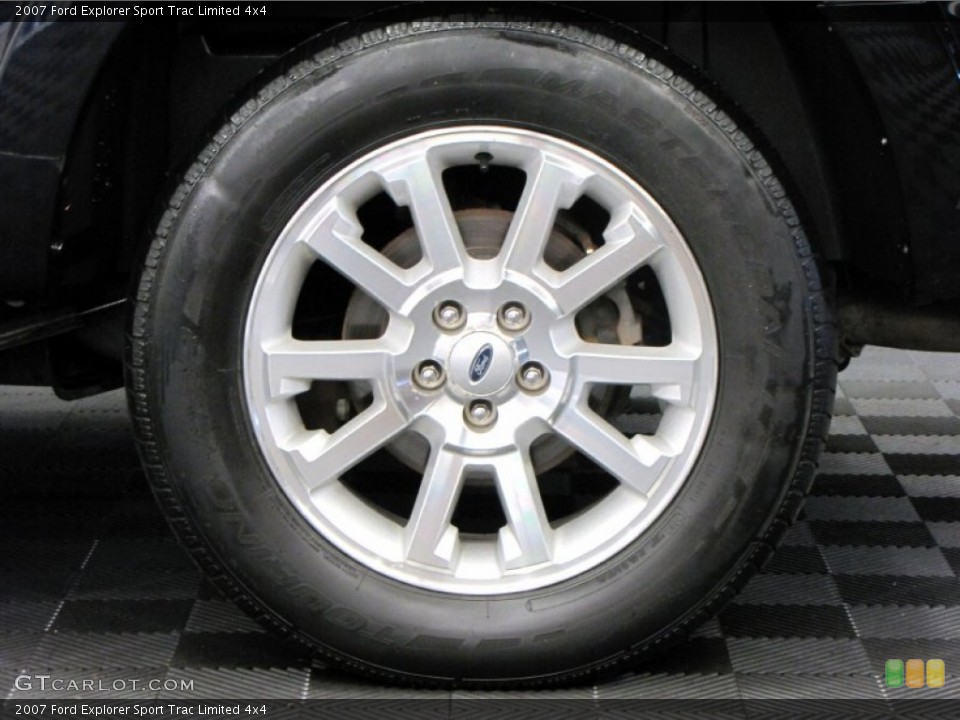 2007 Ford Explorer Sport Trac Limited 4x4 Wheel and Tire Photo #67347932
