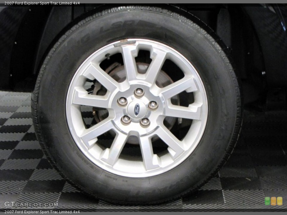 2007 Ford Explorer Sport Trac Limited 4x4 Wheel and Tire Photo #67347961