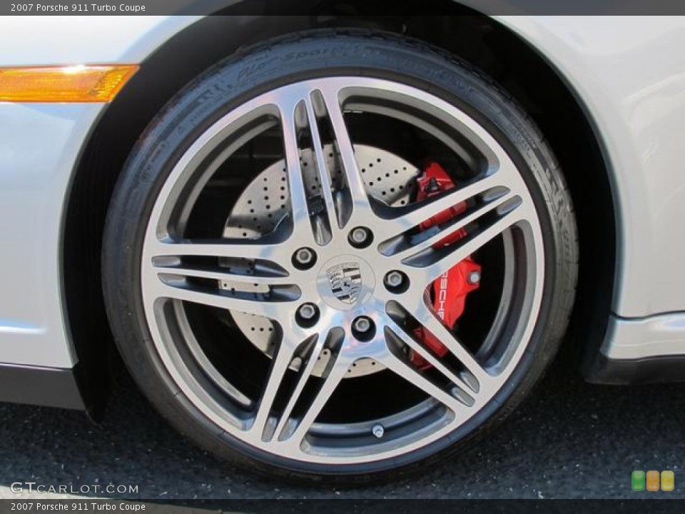 2007 Porsche 911 Turbo Coupe Wheel and Tire Photo #67351913