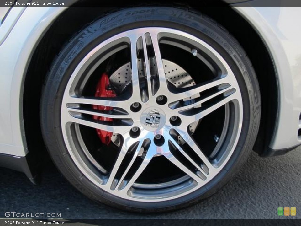2007 Porsche 911 Turbo Coupe Wheel and Tire Photo #67351919