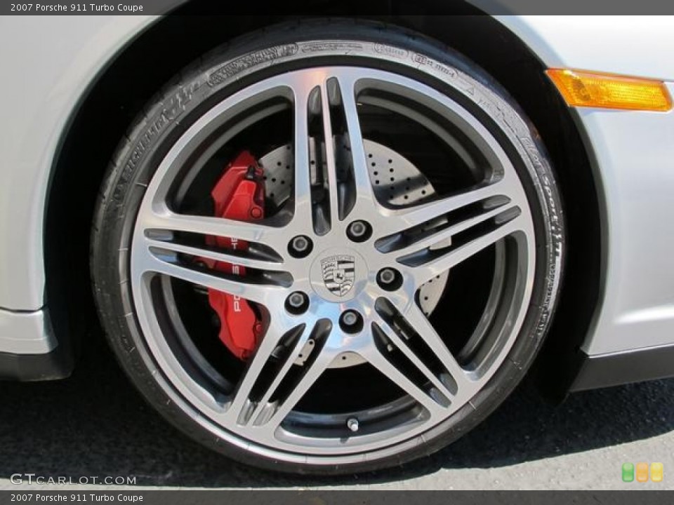 2007 Porsche 911 Turbo Coupe Wheel and Tire Photo #67351925