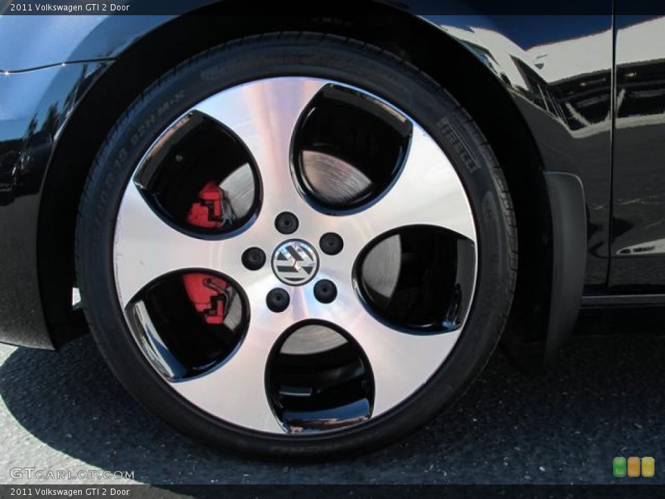 2011 Volkswagen GTI 2 Door Wheel and Tire Photo #67352188