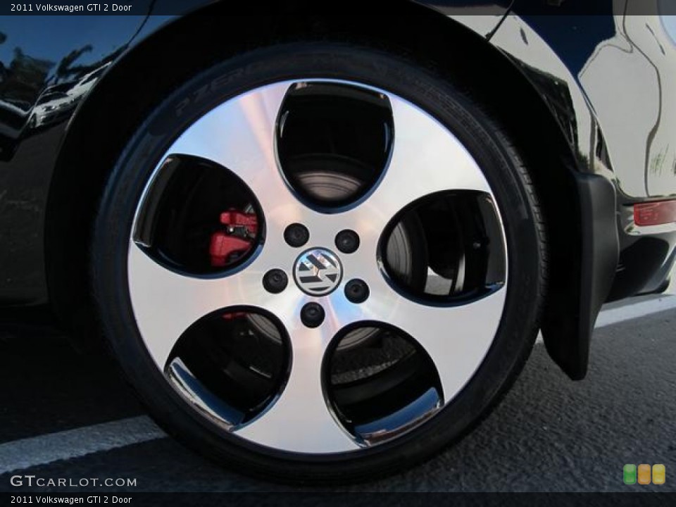 2011 Volkswagen GTI 2 Door Wheel and Tire Photo #67352195