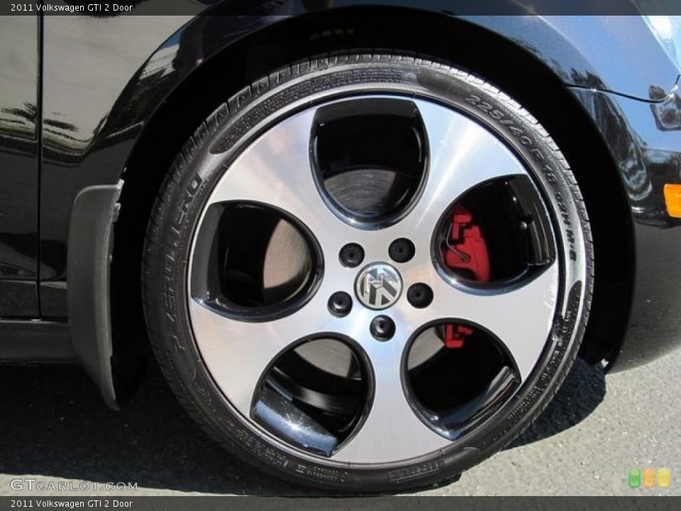 2011 Volkswagen GTI 2 Door Wheel and Tire Photo #67352213