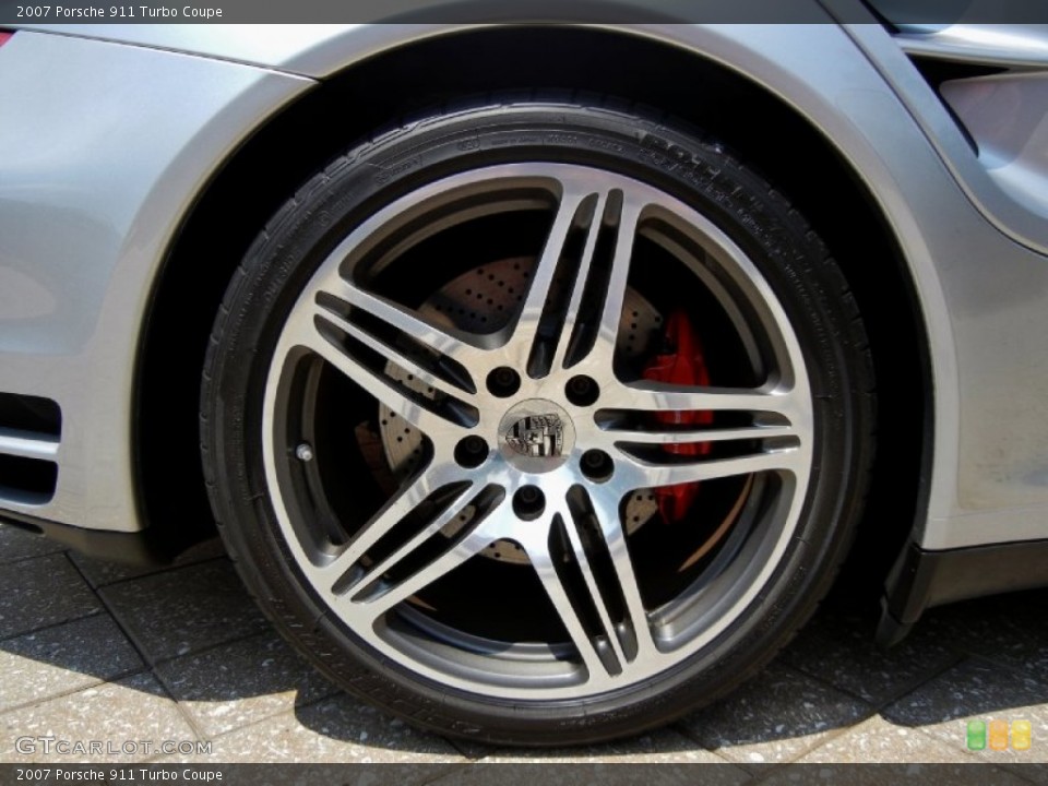 2007 Porsche 911 Turbo Coupe Wheel and Tire Photo #67353125