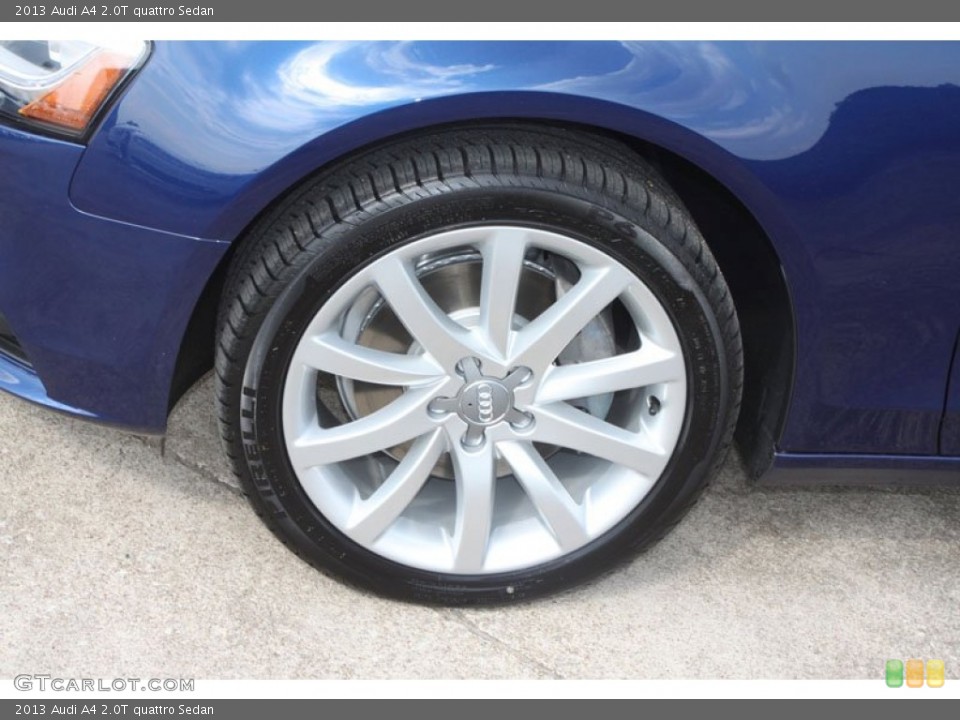 2013 Audi A4 2.0T quattro Sedan Wheel and Tire Photo #67355642