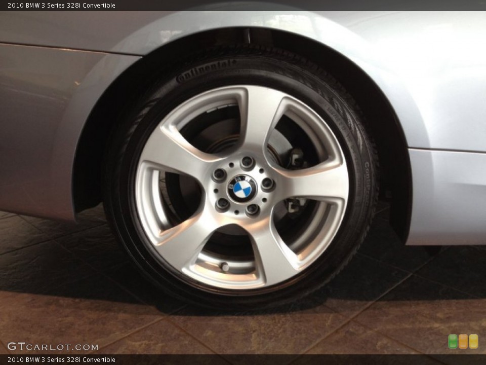 2010 BMW 3 Series 328i Convertible Wheel and Tire Photo #67355996