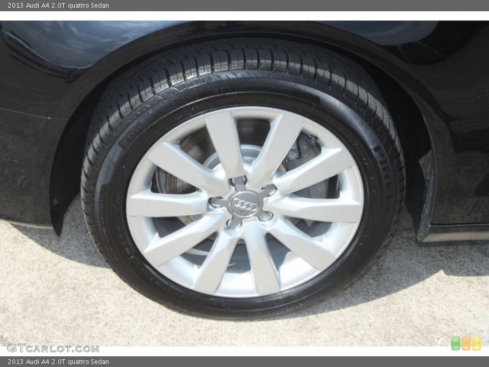 2013 Audi A4 2.0T quattro Sedan Wheel and Tire Photo #67356344