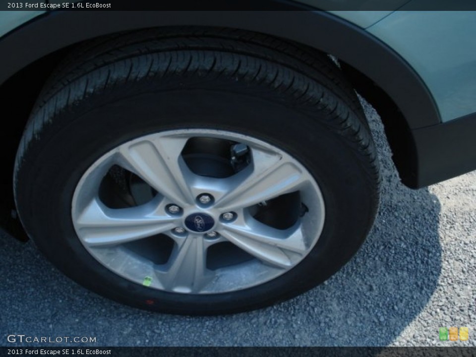2013 Ford Escape SE 1.6L EcoBoost Wheel and Tire Photo #67358342