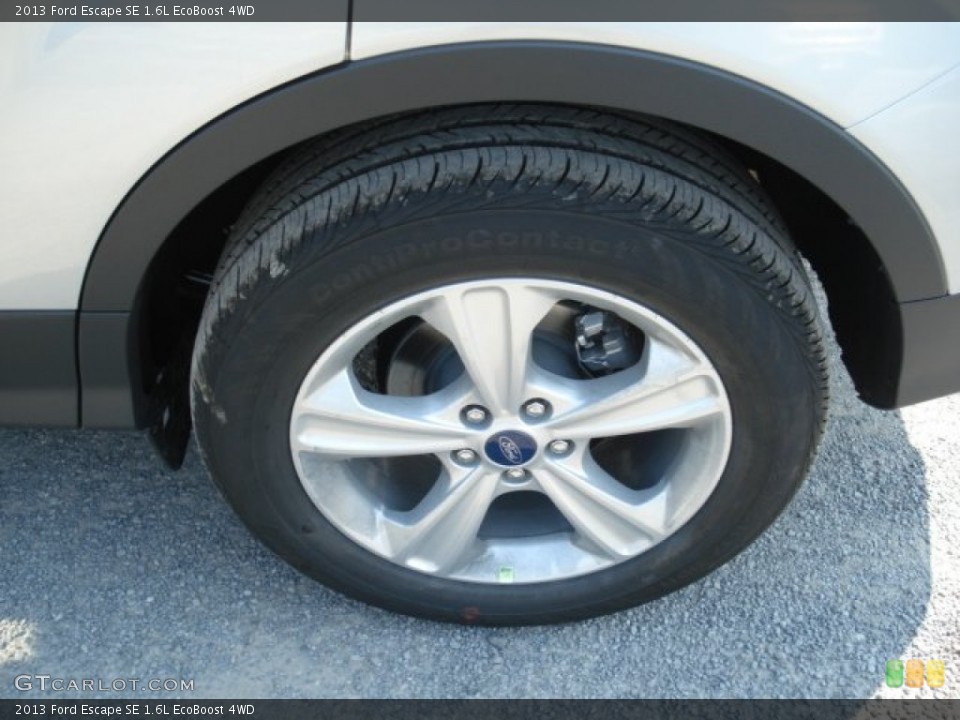 2013 Ford Escape SE 1.6L EcoBoost 4WD Wheel and Tire Photo #67358489