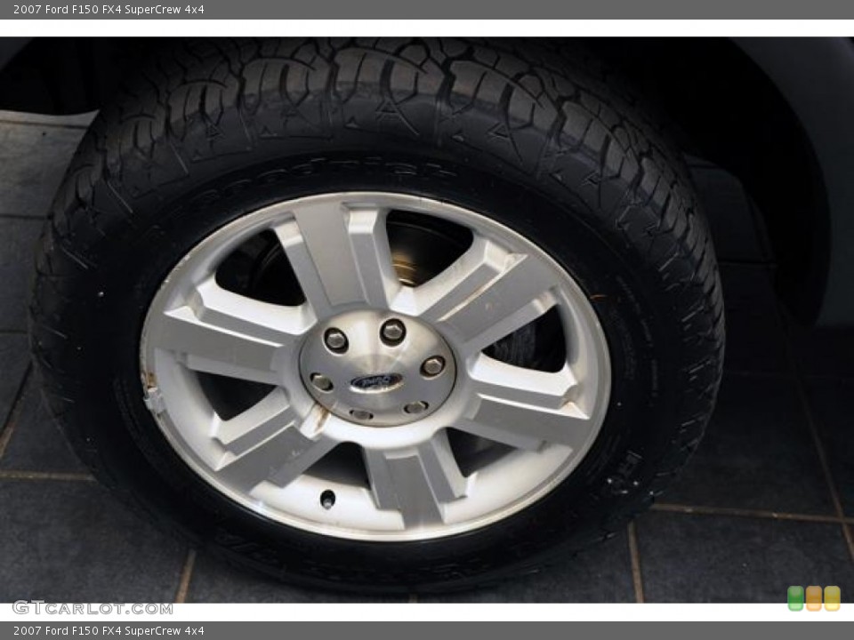 2007 Ford F150 FX4 SuperCrew 4x4 Wheel and Tire Photo #67362545