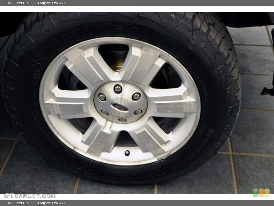 2007 Ford F150 FX4 SuperCrew 4x4 Wheel and Tire Photo #67362620