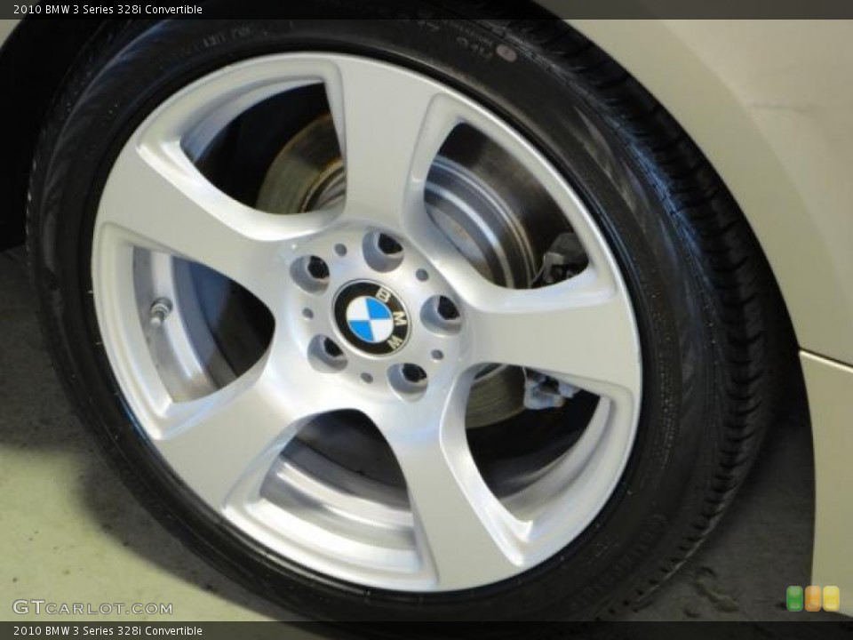 2010 BMW 3 Series 328i Convertible Wheel and Tire Photo #67370519
