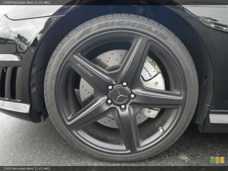 2008 Mercedes-Benz CL 63 AMG Wheel and Tire Photo #67370846