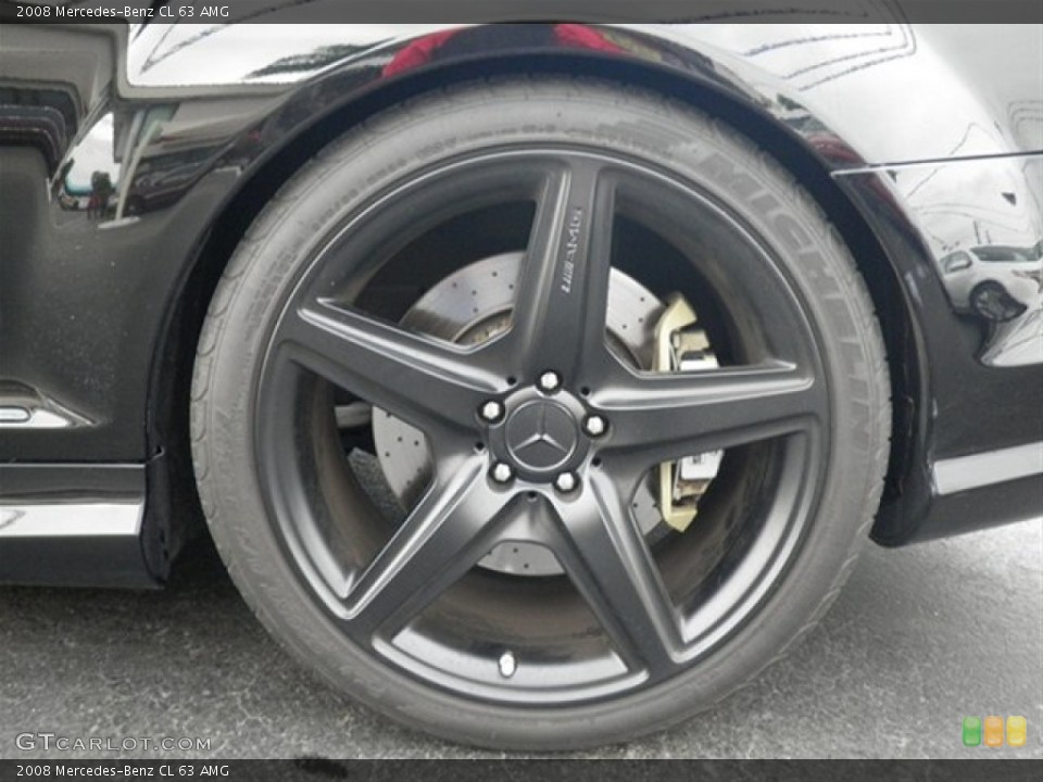 2008 Mercedes-Benz CL 63 AMG Wheel and Tire Photo #67370855
