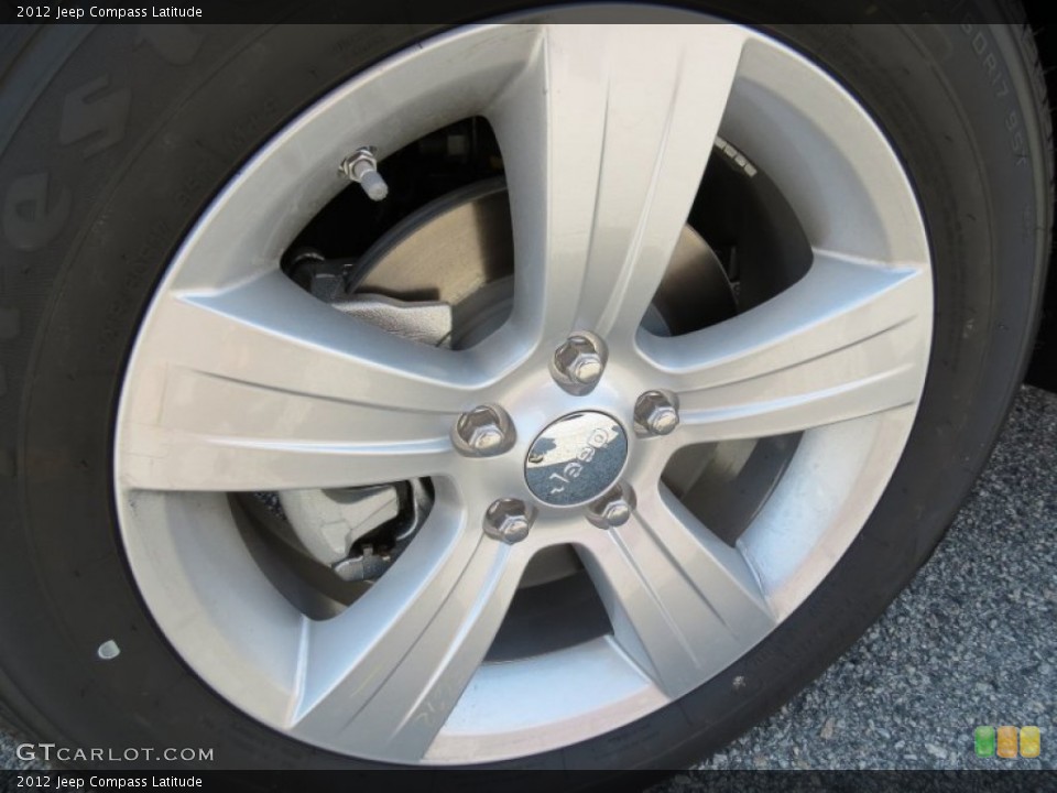 2012 Jeep Compass Latitude Wheel and Tire Photo #67376027