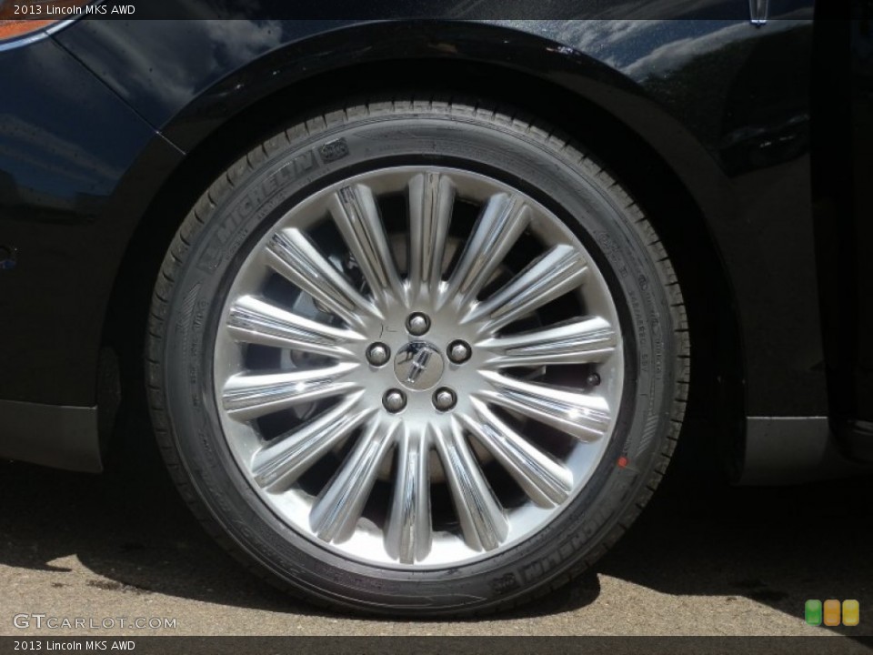 2013 Lincoln MKS AWD Wheel and Tire Photo #67378067