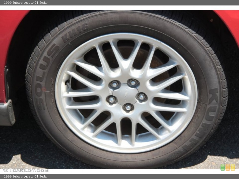 1999 Subaru Legacy GT Sedan Wheel and Tire Photo #67380293