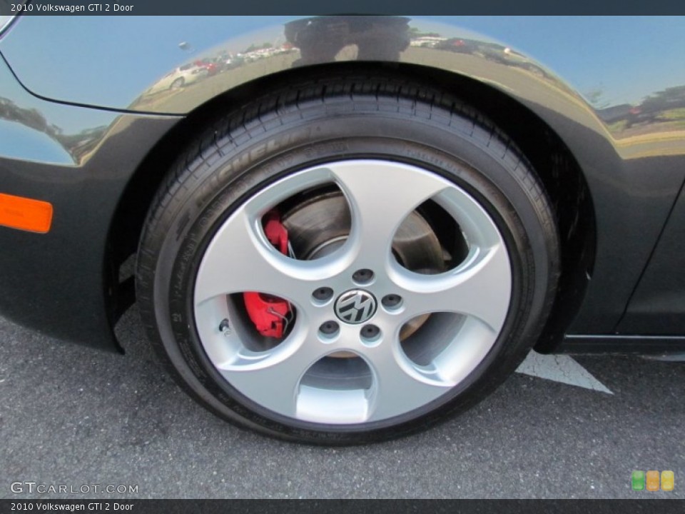 2010 Volkswagen GTI 2 Door Wheel and Tire Photo #67381595