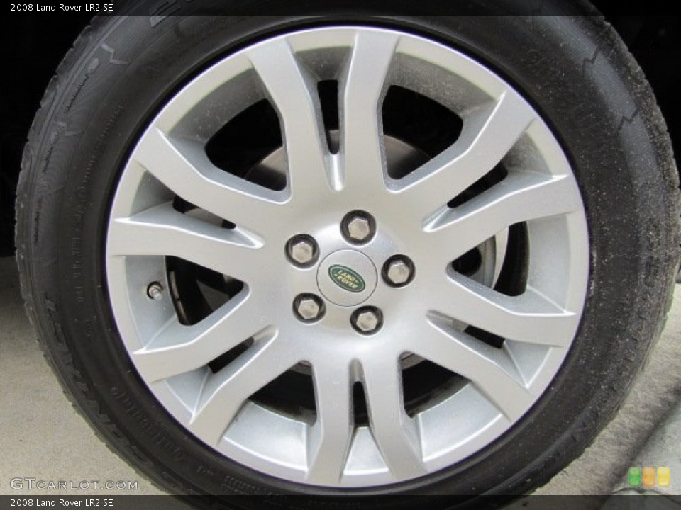 2008 Land Rover LR2 SE Wheel and Tire Photo #67392878