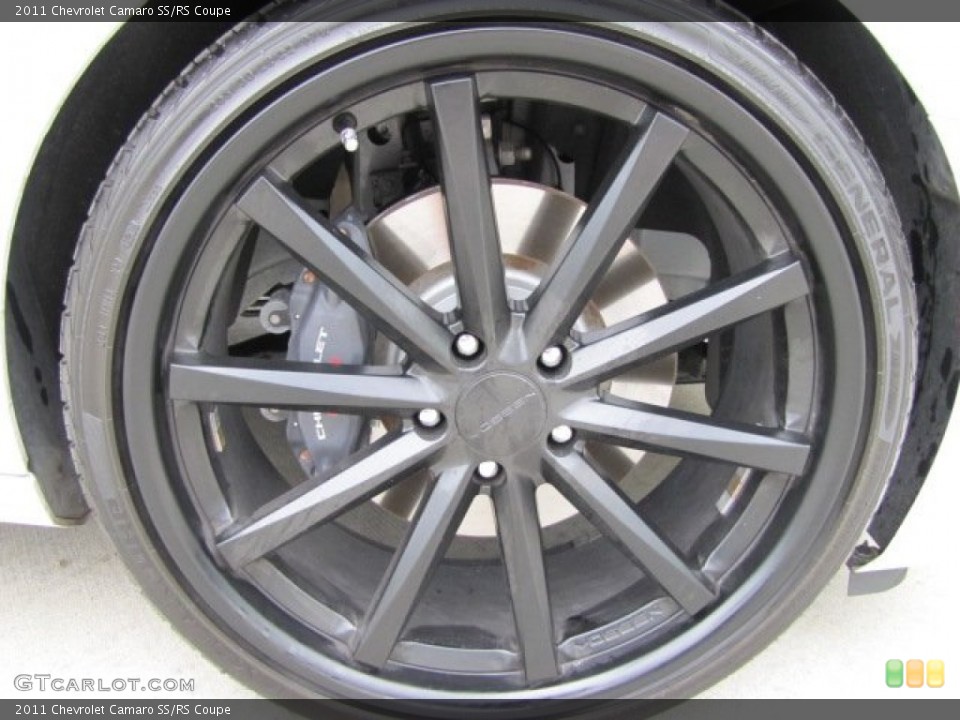 2011 Chevrolet Camaro Custom Wheel and Tire Photo #67394543