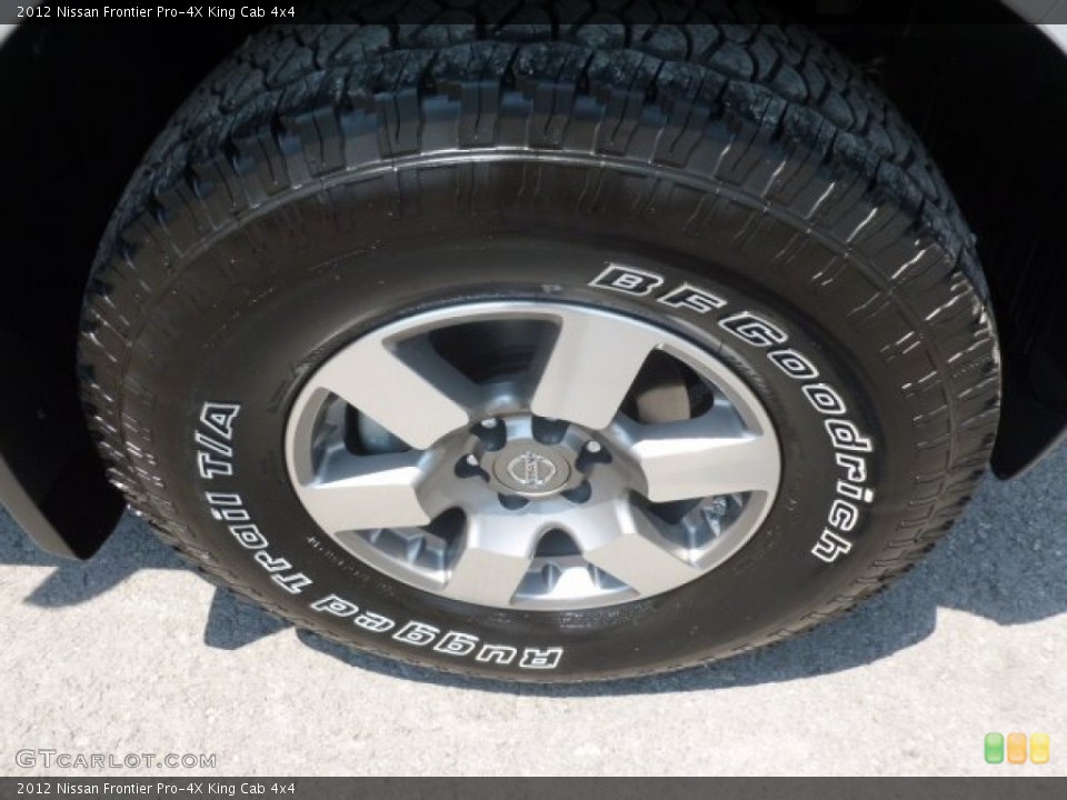 2012 Nissan Frontier Pro-4X King Cab 4x4 Wheel and Tire Photo #67396670