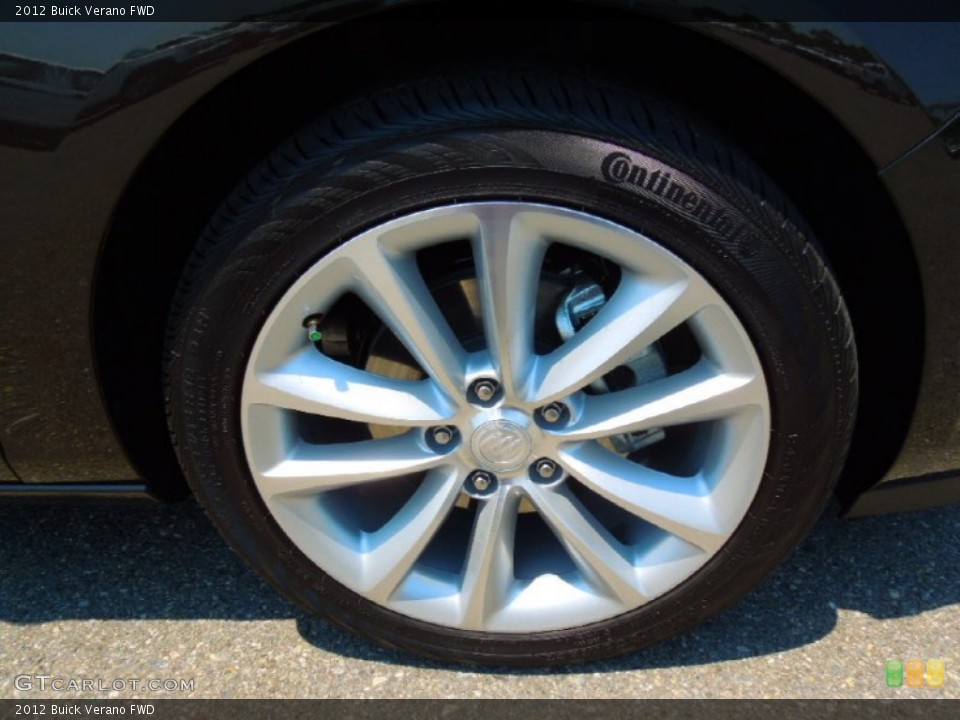 2012 Buick Verano FWD Wheel and Tire Photo #67398131