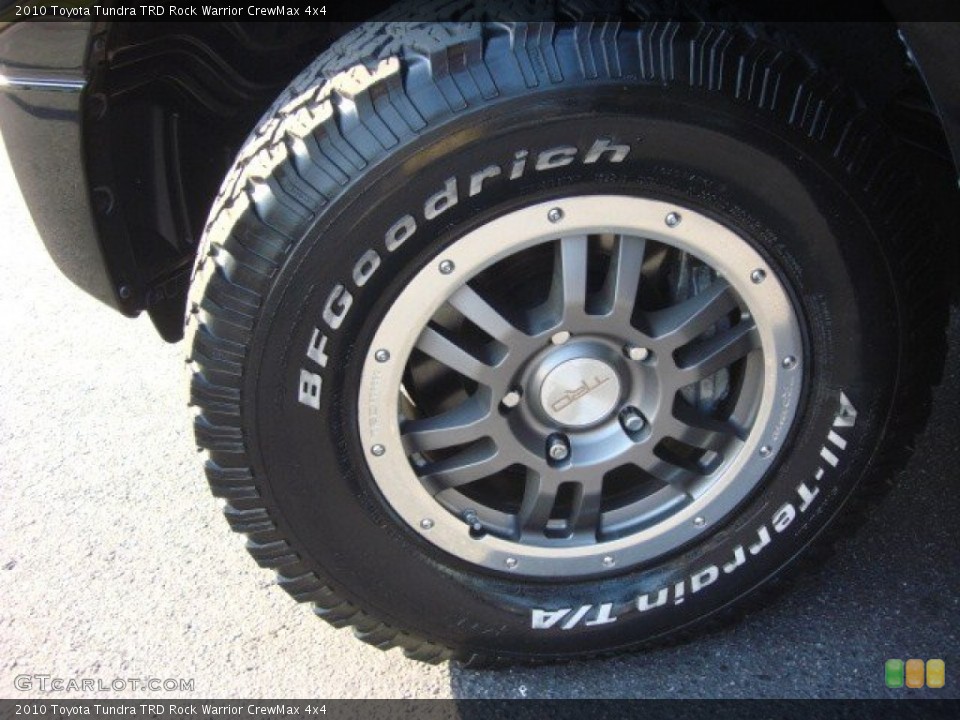 2010 Toyota Tundra TRD Rock Warrior CrewMax 4x4 Wheel and Tire Photo #67408950