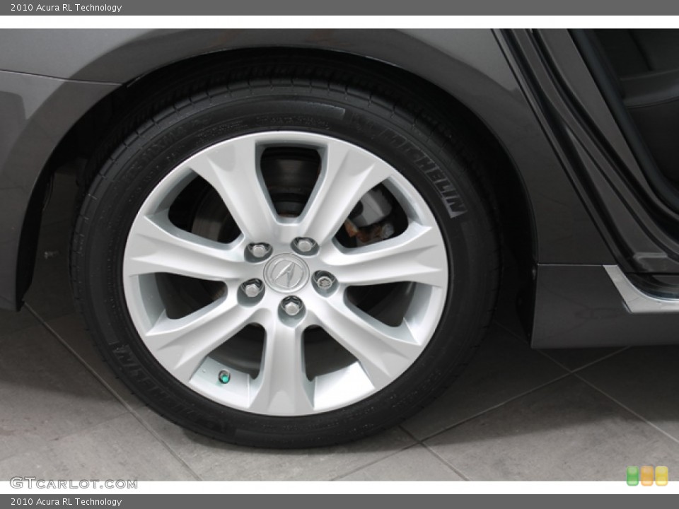 2010 Acura RL Technology Wheel and Tire Photo #67417692