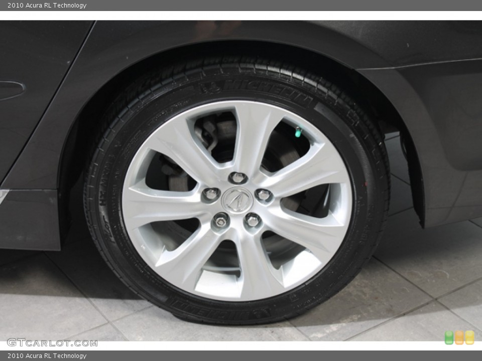 2010 Acura RL Technology Wheel and Tire Photo #67417698