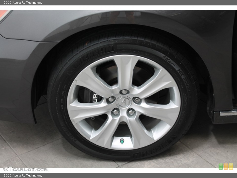 2010 Acura RL Technology Wheel and Tire Photo #67417704