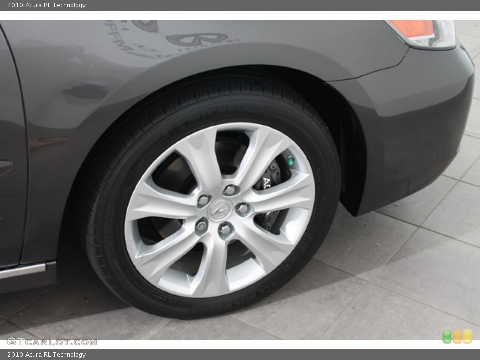 2010 Acura RL Technology Wheel and Tire Photo #67417710